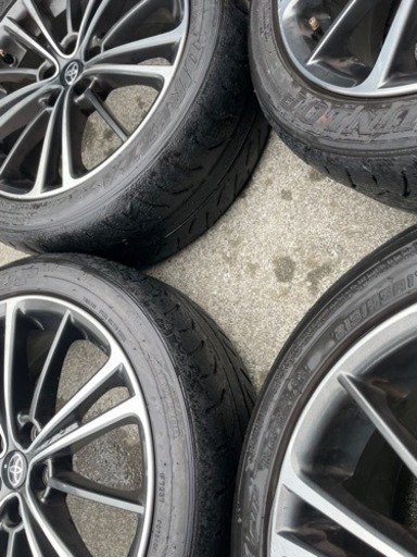86ホイール‼️ダンロップハイグリップタイヤ‼️サーキット練習用に‼️
