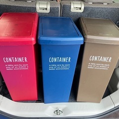 ニトリゴミ箱３個セットの画像