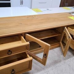 J6652　カントリーローボード　パイン材　クリーニング済　【リユースのサカイ柏店】参考価格93,800円の画像