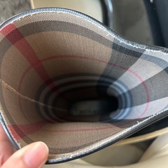 バーバリー　レインブーツの画像
