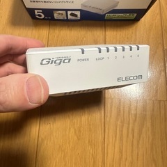 ELECOM エレコム　スイッチングハブの画像