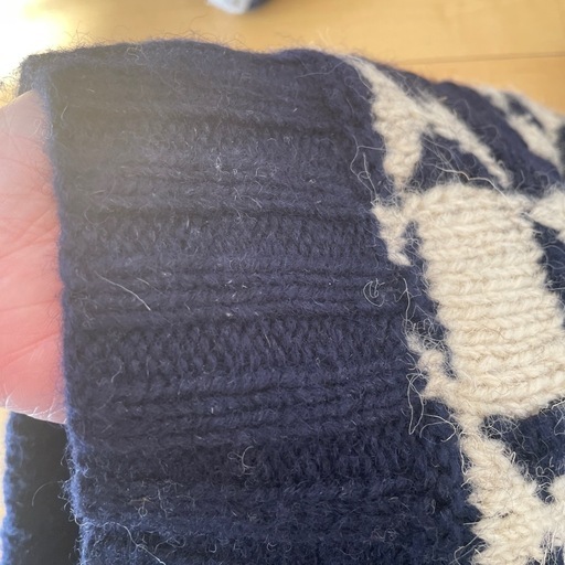 ラルフローレン　ハンドメイド　ウールセーター