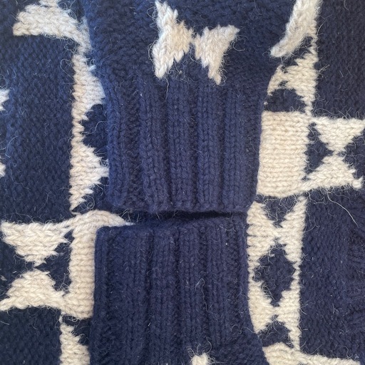 ラルフローレン　ハンドメイド　ウールセーター