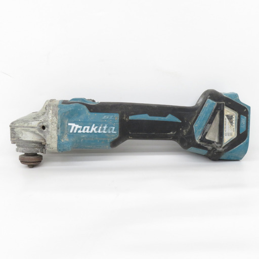 makita マキタ 14.4V対応 100mm 充電式ディスクグラインダ スライドスイッチ 本体のみ 安全カバー・ロックナットレンチ欠品 GA410D 中古 【工具専門店 テイクハンズ金沢野々市店】