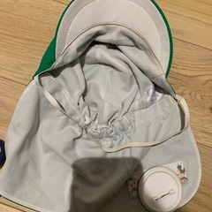 カラー帽子みどりの画像