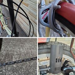 中古自転車 6段変速 20インチ ブロックダイナモ 軽整備済み 防犯登録対応 町田市 相模原市 MM617の画像