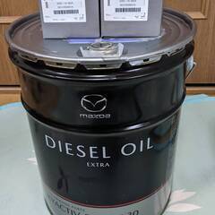 マツダ純正　スカイアクティブＤ用ディーゼルオイル２０L（未開封）...
