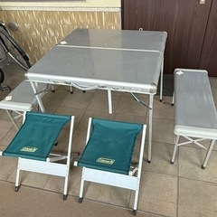 Colemanテーブルセット
