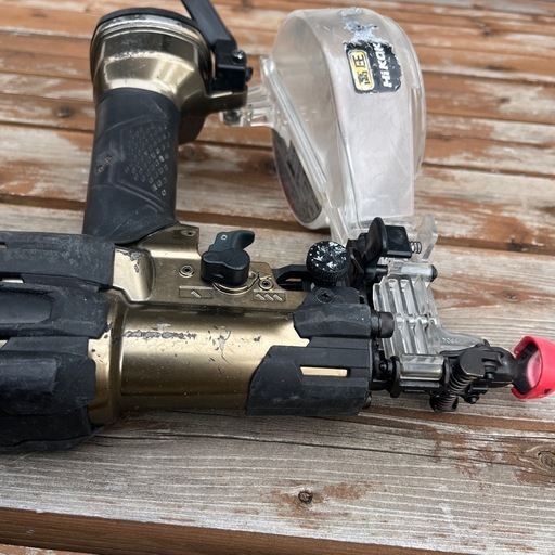 オーバーホール済み 高圧ネジ打機　WF4HS 新品の30m ホース付き
