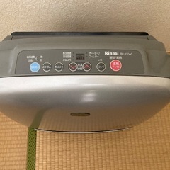 リンナイ都市ガス用ファンヒーター　ホース付きの画像