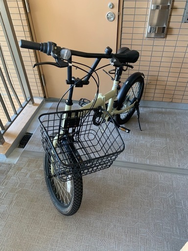 直接引取】MYPALLAS(マイパラス) 折り畳み セミファット 20インチ