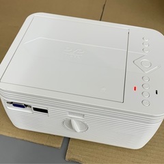 DVDプレイヤー一体型　コンパクトプロジェクター
の画像