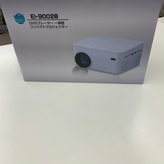 DVDプレイヤー一体型　コンパクトプロジェクター
