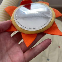 IKEA イケア ベビージム 布製 プレイマット グリーンの画像