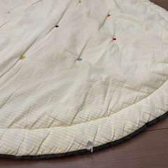 IKEA イケア ベビージム 布製 プレイマット グリーンの画像