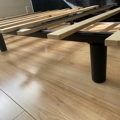 セミダブル　ベッドフレームの画像