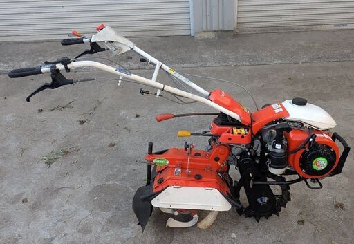 鹿児島発 クボタ 6馬力 ガソリンエンジン一輪管理機TS750 程度良好