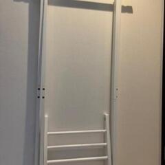 ハンガーラック　折りたたみ可の画像