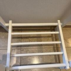 ハンガーラック　折りたたみ可の画像