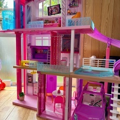 Barbie バービー 3階建てドリームハウス 大きなエレベーター付き の画像
