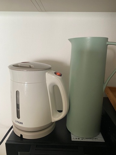 ほぼ未使用IKEAボトル＋Tiger湯沸かしケトル