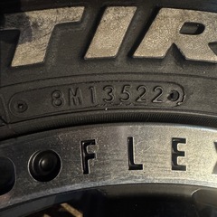 ハイエース　ホイール　タイヤセットの画像