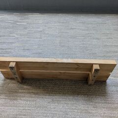 すのこ　花台　植木鉢置き　無印良品の画像