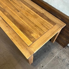 《売約済》【武蔵小山店】【～4/14限定SALE！店内全品20%お値引き！】　アカシア材 センターテーブル ローテーブル コーヒーテーブル テーブル リビングテーブル 天然木の画像