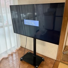 受け渡し予定済 値下げ‼️早い者勝ち‼️アイリスオーヤマ 4K対応液晶テレビ 55V型 Fiona 55UB10P 2020年モデル 足付き 配送3000~