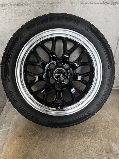 美品　Weds15インチホイールタイヤ４本セット　値下げ