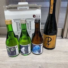 大麦焼酎と日本酒セット