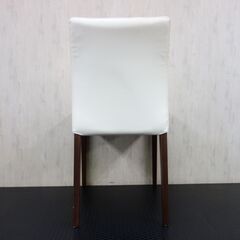 モダンシンプルなダイニングアームレスチェア 1脚の画像