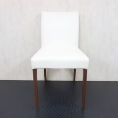 モダンシンプルなダイニングアームレスチェア 1脚の画像