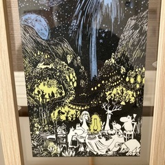 ムーミン　額付き雑貨の画像