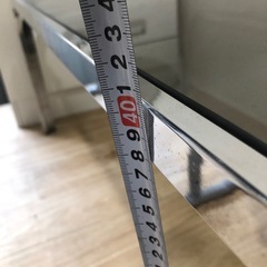 引き取り限定　ガラステーブルの画像