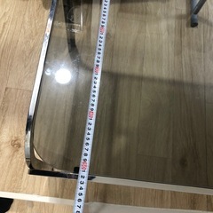 引き取り限定　ガラステーブルの画像