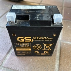 ユアサGS　GTZ8V　バイクバッテリーの画像