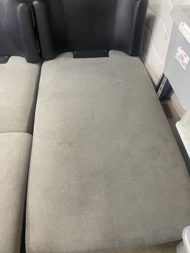 リサイクルショップどりーむ荒田店 No1123 ソファセット　３人掛け　L字　オットマン付き　汚れ　使用感あり
