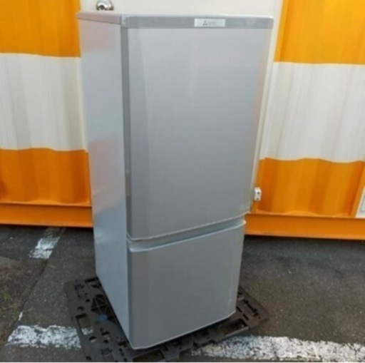 2018年製三菱 冷蔵庫（146L・右開き）2ドア MR-P15C-S