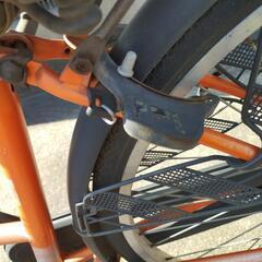 自転車(前後カゴ付き)の画像