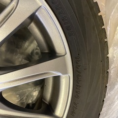 スタッドレスタイヤホイル付き　155/65R14  