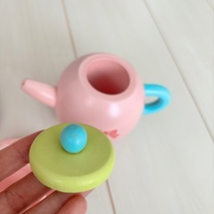 お取引中　マザーガーデン　ティーセット　木のおもちゃの画像