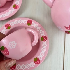 お取引中　マザーガーデン　ティーセット　木のおもちゃの画像
