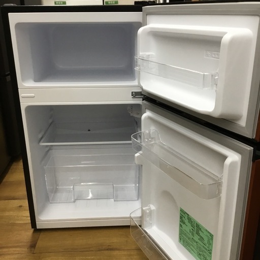 87ℓ 2ドア冷蔵庫 オーヤマ 2023年製