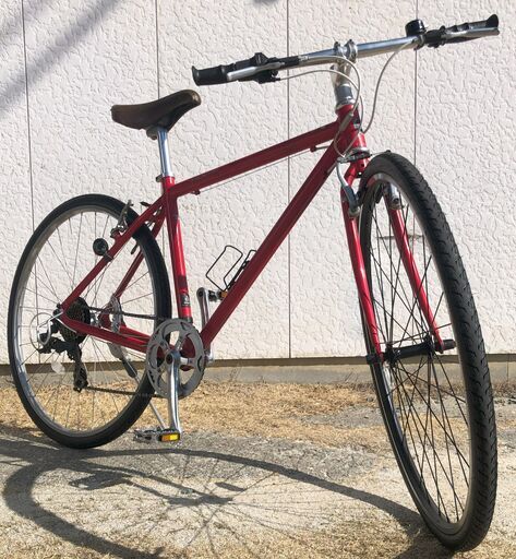 AYUMU【福岡市内引取限定】OSSO クロスバイク ダークピンク AYUMU様専用【福岡市内引取限定】OSSO クロスバイク ダークピンク