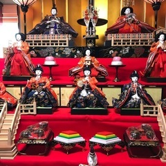 雛人形7段飾りの画像