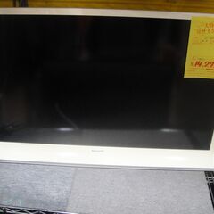 2013年製　シャープ　SHARP　液晶カラーテレビ　LC-40J9　40型　白　リモコン付