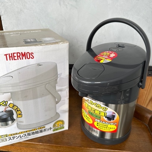 決定◾️サーモスステンレス電池給湯ポット