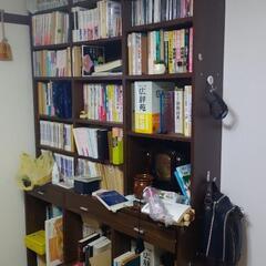 大きめ２段式本棚