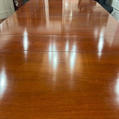 国産高級家具　ダイニングテーブルの画像